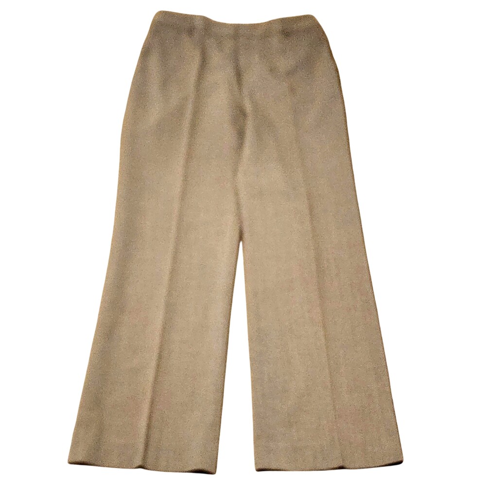 Lauren Ralph Lauren Dress Pants Womens 6 Beige Wool Stretch Workwear Classic Fit